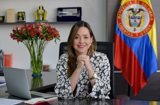 Viceministra de Comercio Exterior de Colombia, Laura Valdivieso Jiménez.