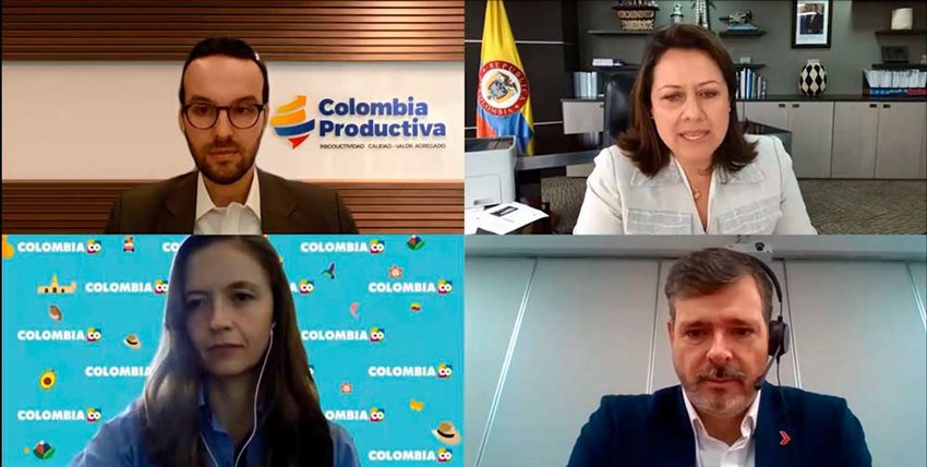 En Colombiamoda, ministra Lombana ratifica compromiso con reactivación del sector textil-confecciones.