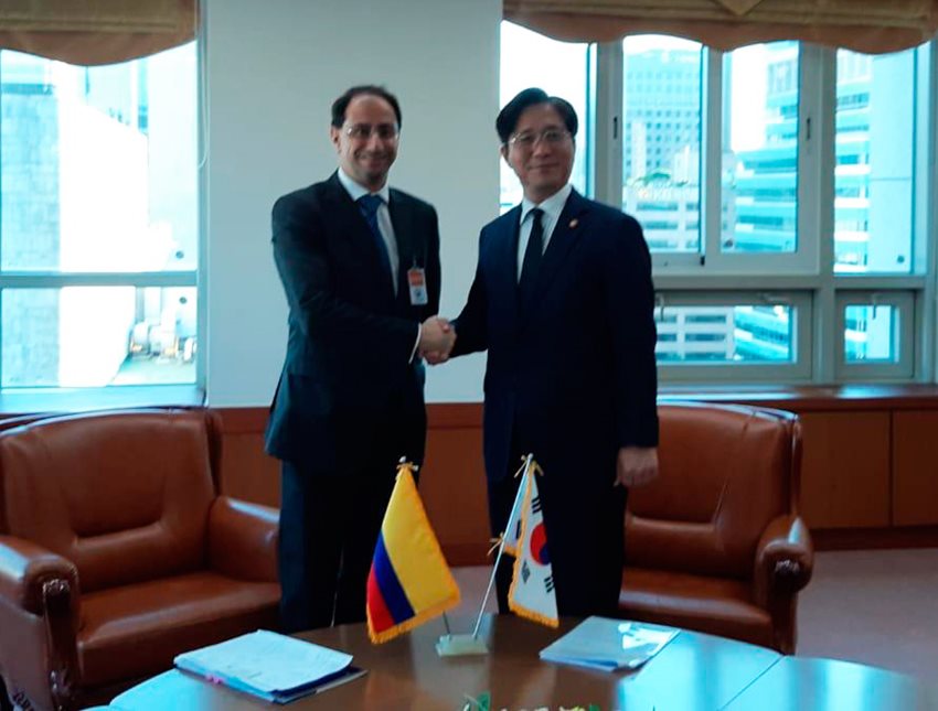 Negociación de Plan Colombia-Corea en innovación y emprendimiento.