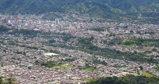 Foto panorámica de la ciudad de Ibagué.