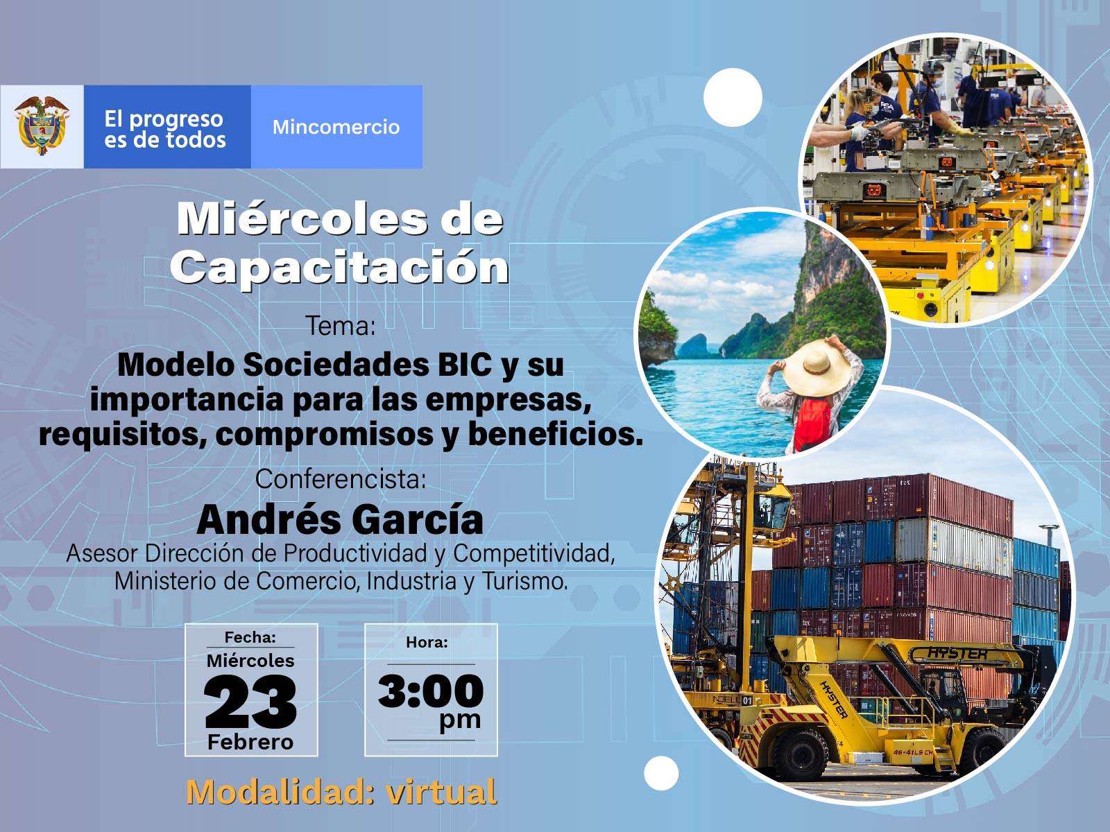 evento Sociedades BIC