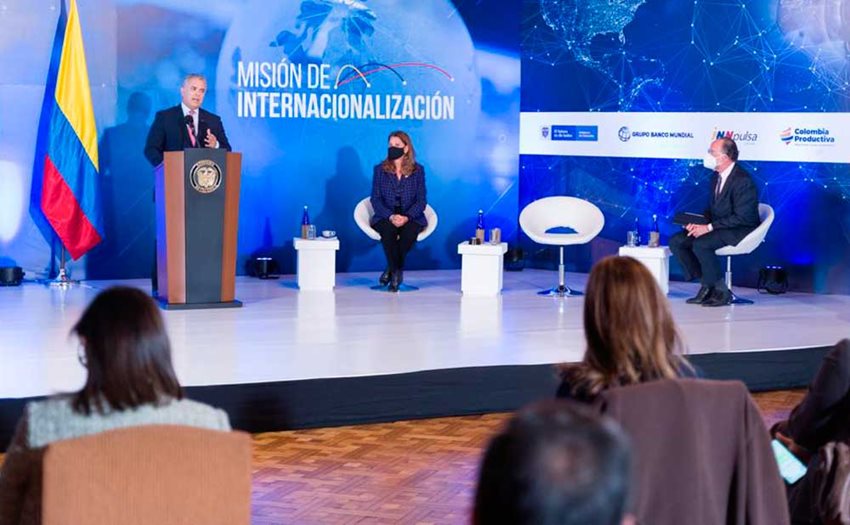 Misión de Internacionalización propone 30 líneas de acción para posicionar a Colombia en el mercado mundial.