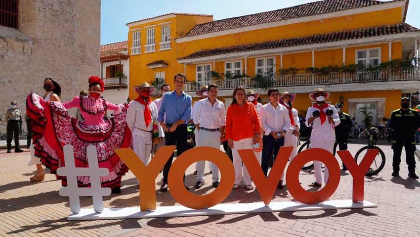 Feria de la Reactivación de Cartagena, organizada por el Ministerio de Comercio, Industria y Turismo.