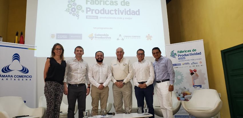  Fábricas de Productividad se desarrollará en conjunto con la Cámara de Comercio de Cartagena.