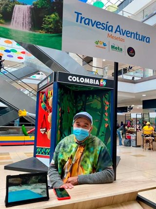 Muestra turística del Meta en Bogotá.