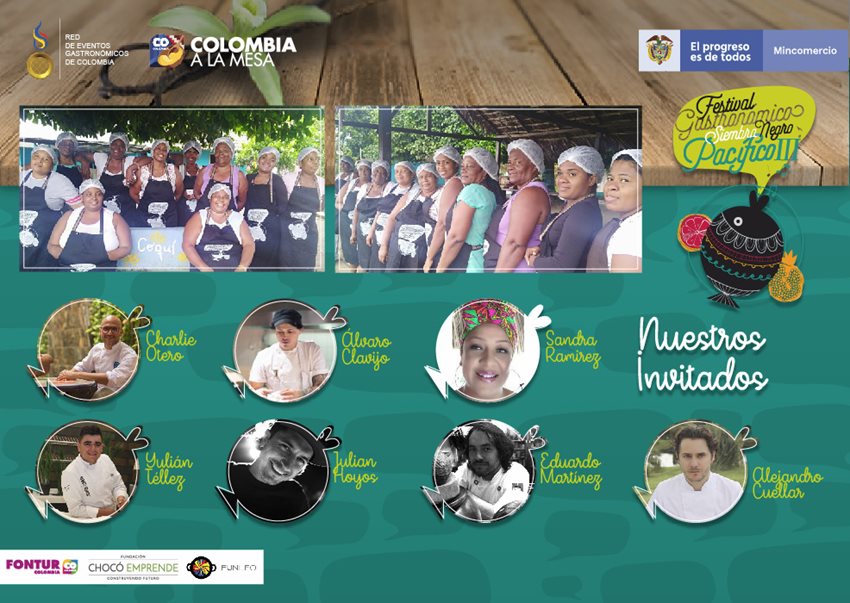 Del 11 al 14 de septiembre, el municipio chocoano reunirá a cocineros tradicionales para ser anfitriones.