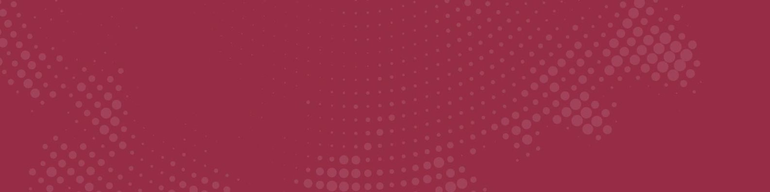 imagen de: Fondo vinotinto con puntos degradados en blanco, en círculo.