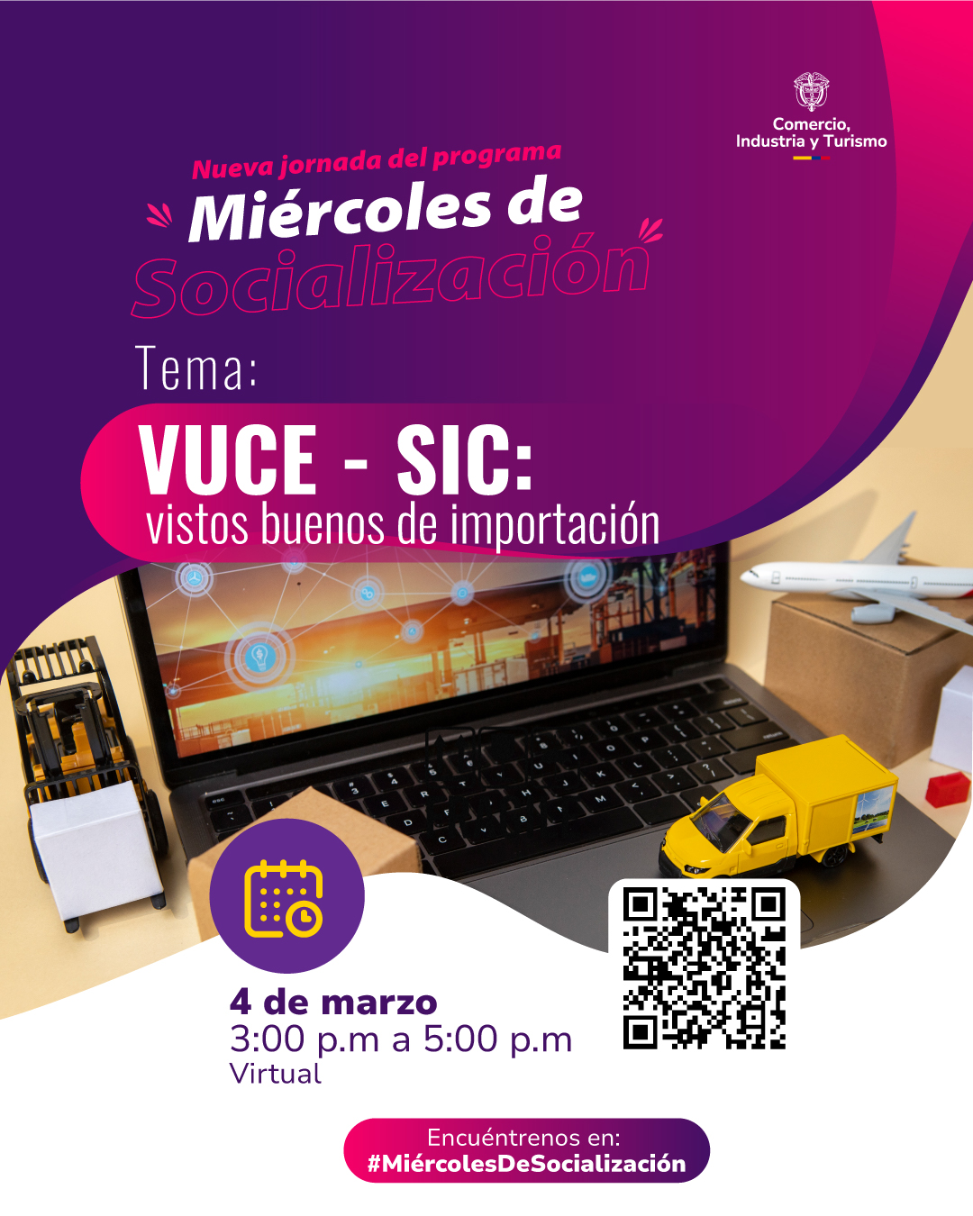 evento VUCE - SIC: vistos buenos importación