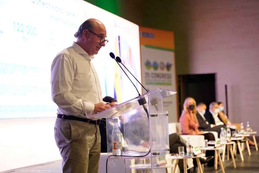 Viceministro de Turismo, Ricardo Galindo, ante el congreso de la Asociación Colombiana de Agencias de Viajes.