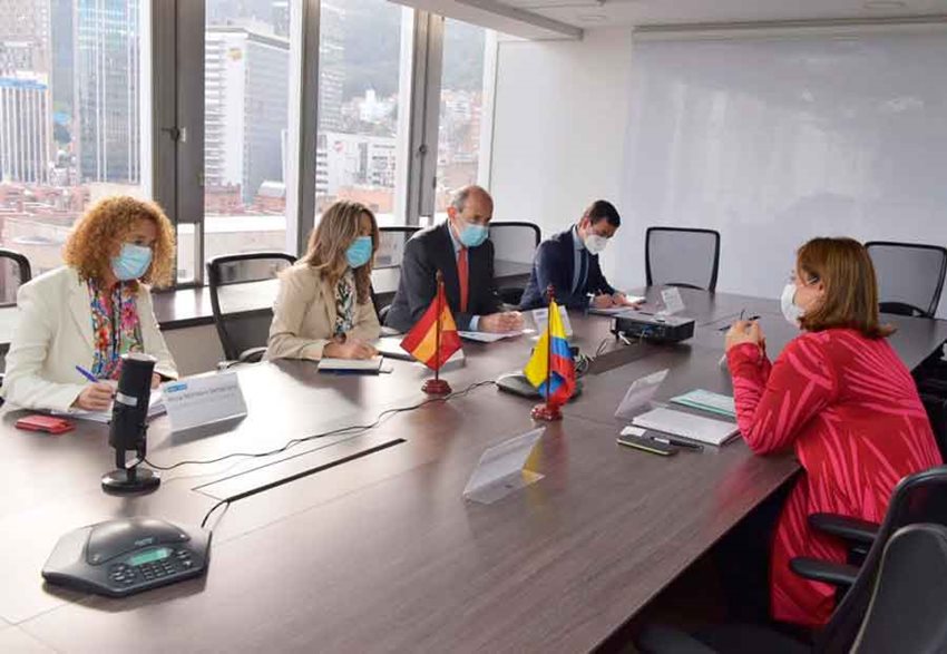 Colombia y España fortalecerán relación comercial y de inversión.