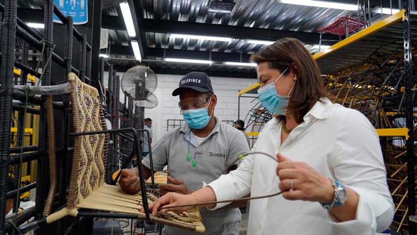 De acuerdo con el balance entregado por la ministra Lombana, 795 visitantes participaron en el encuentro.