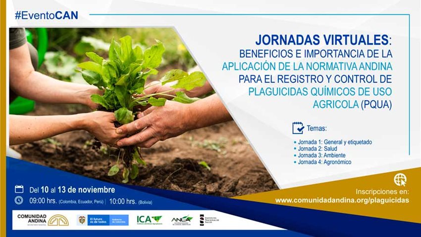 Las jornadas virtuales se realizarán entre el 10 y el 13 de noviembre próximos.