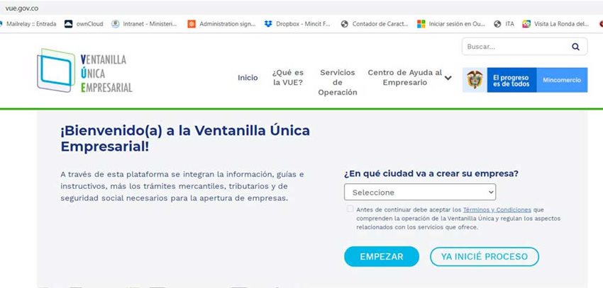 La VUE presta amplios servicios de consulta que le brindan al futuro empresario toda la información necesaria.