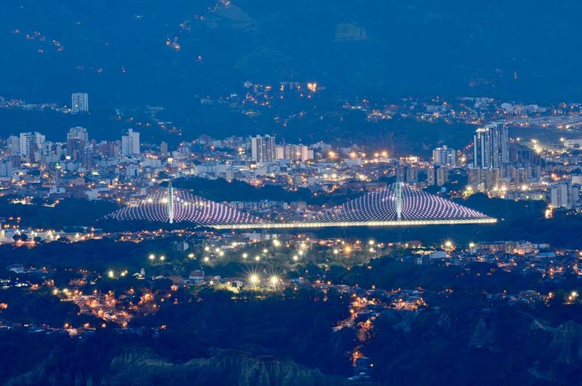 Foto: Bienvenidos a Bucaramanga. Carlos Oswaldo Cortés Peña. Viaducto Provincial, Bucaramanga, Santander.