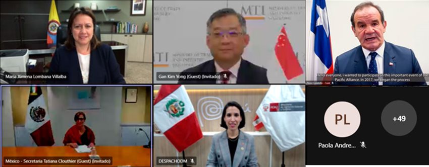 La Alianza del Pacífico y Singapur concluyen negociaciones para un acuerdo de libre comercio.