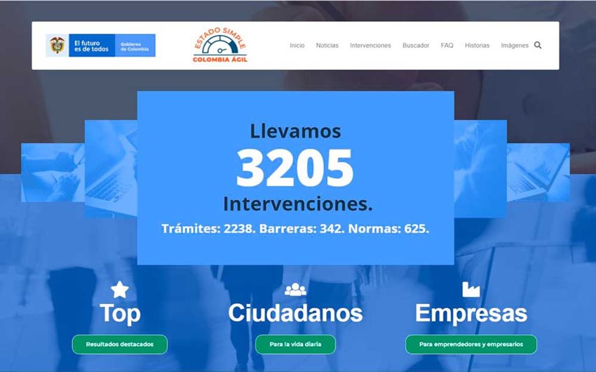 A lo largo de la estrategia, se han realizado 3.205 intervenciones de racionalización.