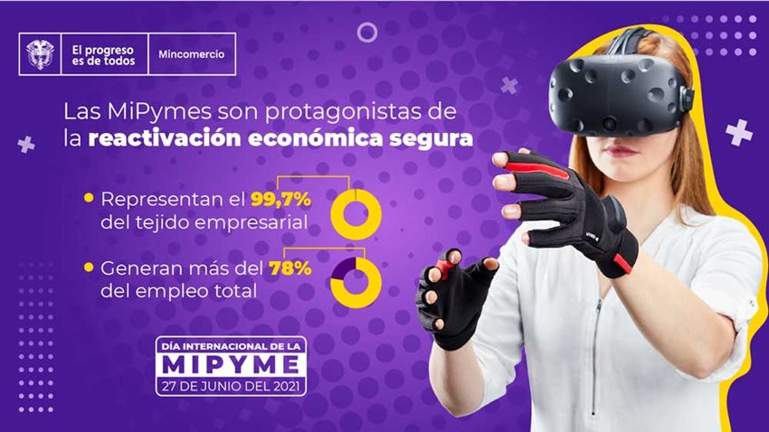 Mincomercio se une a la celebración del Día Internacional de la Mipyme.