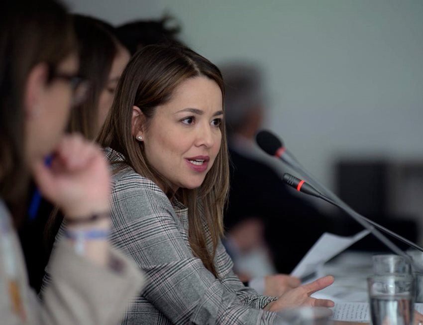 Viceministra de Comercio Exterior, Laura Valdivieso Jiménez.