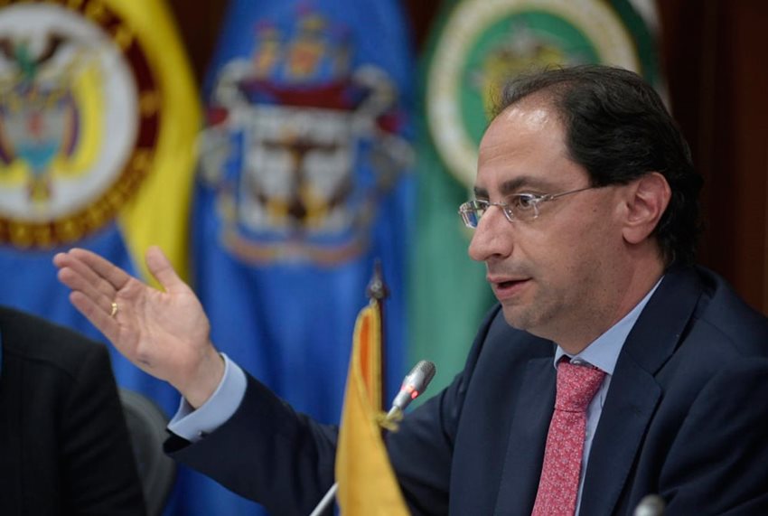 José Manuel Restrepo Abondano, ministro de Comercio, Industria y Turismo.