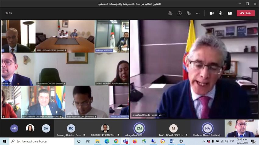 Los gobiernos de Colombia y Argelia hicieron un primer acercamiento en pro del desarrollo de las mipymes de lo