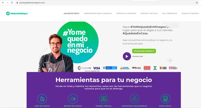El principal objetivo de esta alianza público-privada es impulsar las ventas por Internet y los domicilios.