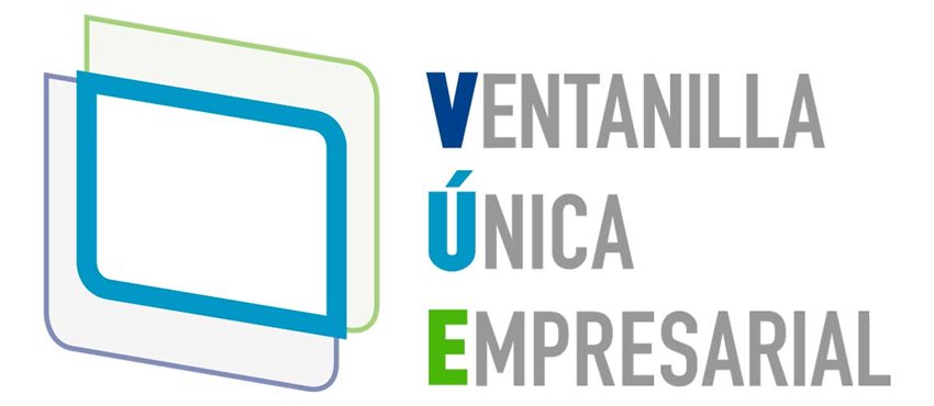 Logo de la Ventanilla Única Empresarial (VUE).
