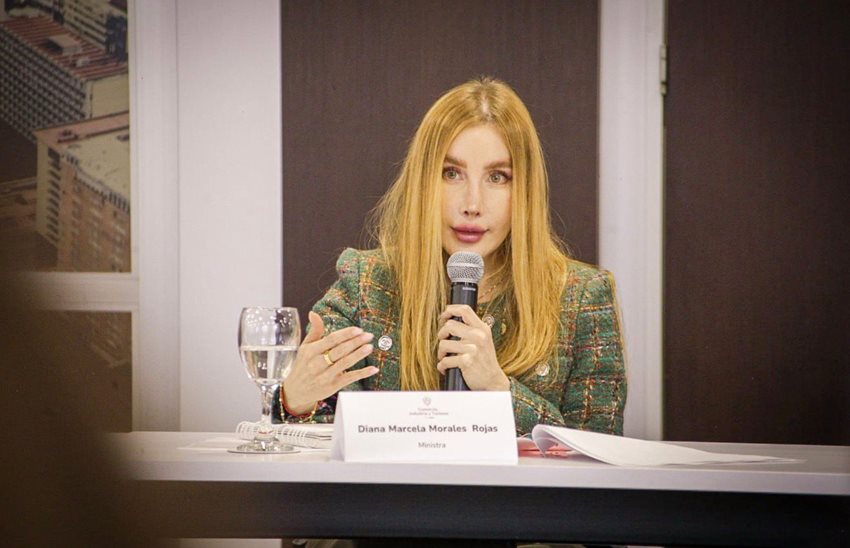 Descripción: Ministra Diana Morales  en Macrorrueda Américas 2026