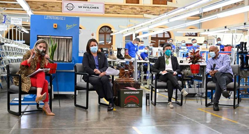 Alianza entre Mincomercio y la Alcaldía de Bogotá para la reactivación segura de las empresas de la capital.