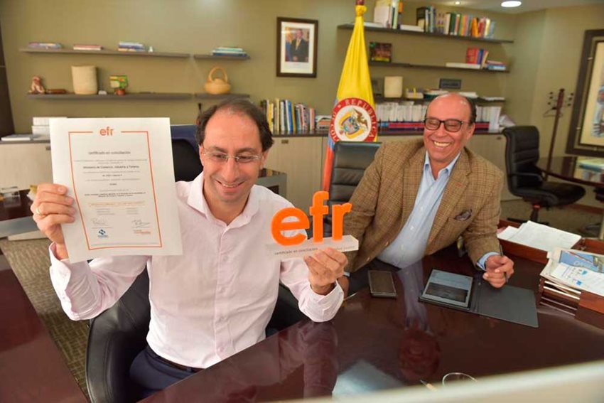 Mincomercio reconocido como Empresa Familiarmente Responsable (EFR).