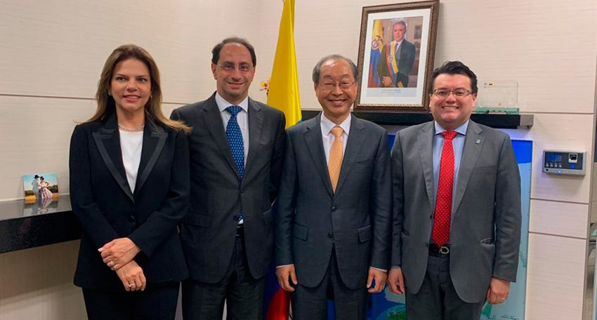 La reunión con este grupo de empresarios fue organizada por ProColombia y la embajada de Colombia en Corea.